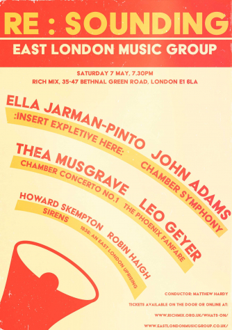 Re:Sounding, 7 May Concert Re:Sounding, 7 May Concert