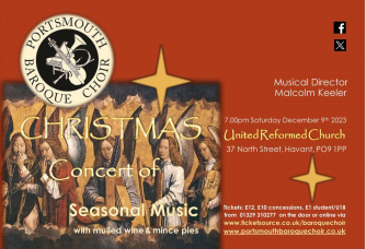 Christmas Concert of Seasonal Music with mulled wine and mince pies