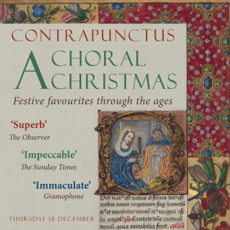 Illuminated manuscript showing Christmas theme Illuminated manuscript showing Christmas theme