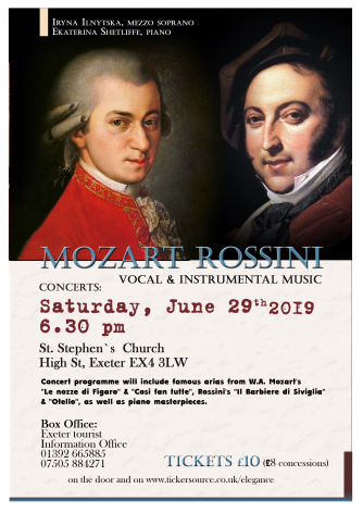 Concert 'Music by Mozart & Rossini'