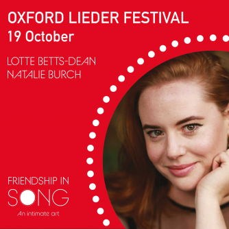 Lotte Betts-Dean – mezzo-soprano Lotte Betts-Dean – mezzo-soprano