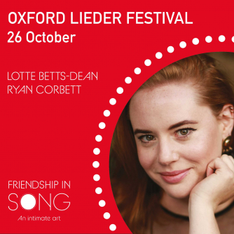 Lotte Betts-Dean – mezzo-soprano Lotte Betts-Dean – mezzo-soprano