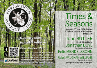 Portsmouth Baroque Choir Summer Concert Portsmouth Baroque Choir Summer Concert