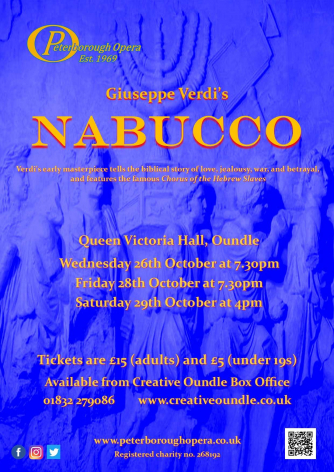 Peterborough Opera - Nabucco Peterborough Opera - Nabucco
