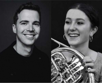 Guy Elliott (tenor) & Chloe Harrison (horn) Guy Elliott (tenor) & Chloe Harrison (horn)