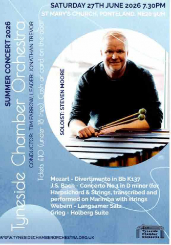 TCO Summer Concert flyer