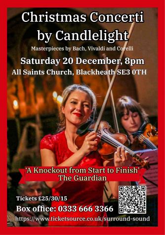 Not one, not two but four sparkling baroque concerti by candlelight