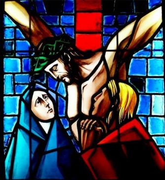 Mary at the foot of the cross Mary at the foot of the cross