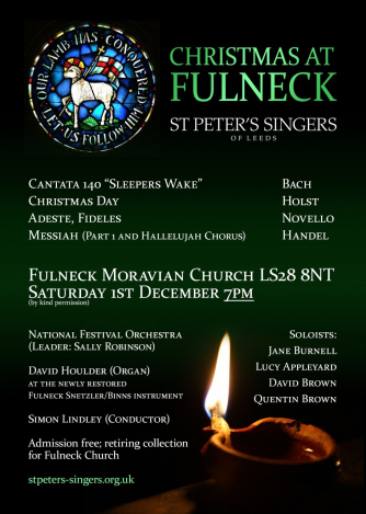 Christmas at Fulneck Poster