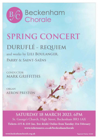 Spring Concert - Duruflé Requiem Spring Concert - Duruflé Requiem