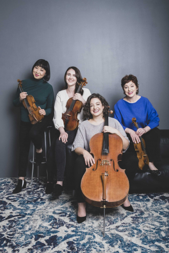 Cassatt String Quartet. Photo Credit: Dario Acosta Cassatt String Quartet. Photo Credit: Dario Acosta