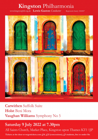 Kingston Philharmonia concert Summer 2022 Kingston Philharmonia concert Summer 2022