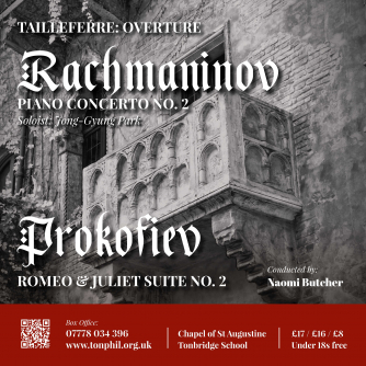 Tonbridge Philharmonic Society's Upcoming Concert in 2022