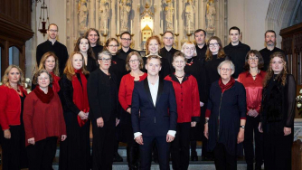 The Lea Singers with conductor Benjamin Kirk