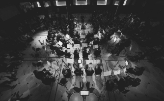rehearsal image, Fidelio orchestra rehearsal image, Fidelio orchestra