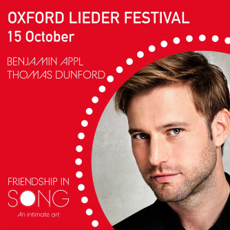 Benjamin Appl – baritone Benjamin Appl – baritone