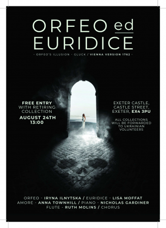 Opera 'Orfeo ed Euridice' at Exeter Castle Opera 'Orfeo ed Euridice' at Exeter Castle