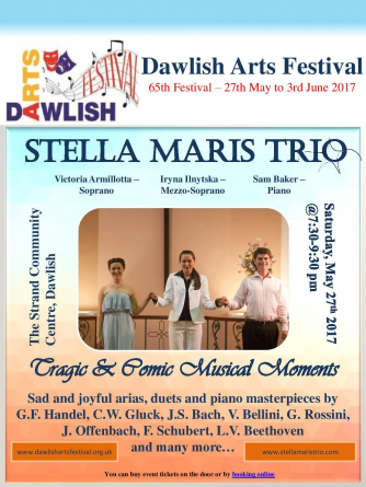 Stella Maris Trio at Dawlish Arts Festival 2017 Stella Maris Trio at Dawlish Arts Festival 2017