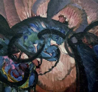 Twisted Black Lines (1911/1920) by František Kupka Twisted Black Lines (1911/1920) by František Kupka