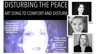 Disturbing the Peace: art song to comfort and disturb Disturbing the Peace: art song to comfort and disturb