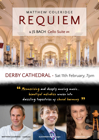 Requiem - Matthew Coleridge & Bach Cello Suite 4 Requiem - Matthew Coleridge & Bach Cello Suite 4