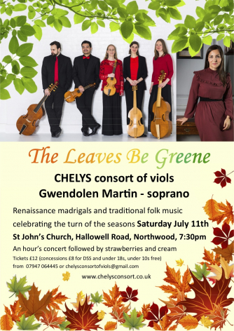 Chelys Consort of Viols Chelys Consort of Viols