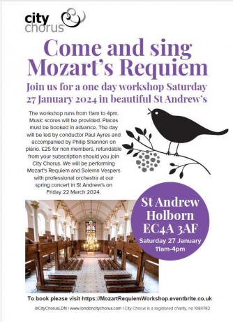 Come and sing Mozart's Requiem Come and sing Mozart's Requiem