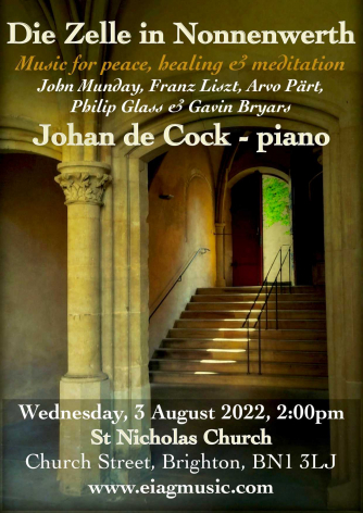 Johan de Cock – Piano Johan de Cock – Piano