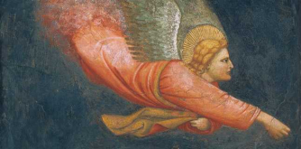 Detail of 14th-century fresco (North Italian, Anon) via Rawpixel Detail of 14th-century fresco (North Italian, Anon) via Rawpixel