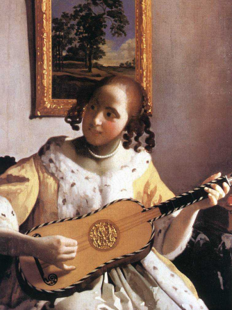 The Guitar Player - Vermeer The Guitar Player - Vermeer