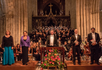 Worcester Festival Choral Society concerts are held in Worcester Cathedral Worcester Festival Choral Society concerts are held in Worcester Cathedral