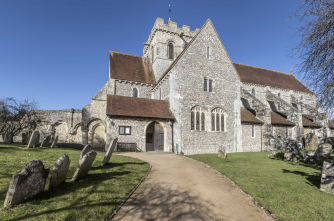 Boxgrove Priory has stunning acoustics for choral singing Boxgrove Priory has stunning acoustics for choral singing