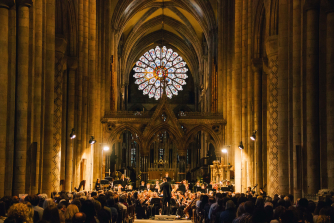 Durham University Orchestral Society in Durham Cathedral Durham University Orchestral Society in Durham Cathedral