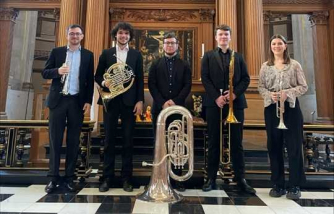 Heron Brass present music for brass quintet Heron Brass present music for brass quintet