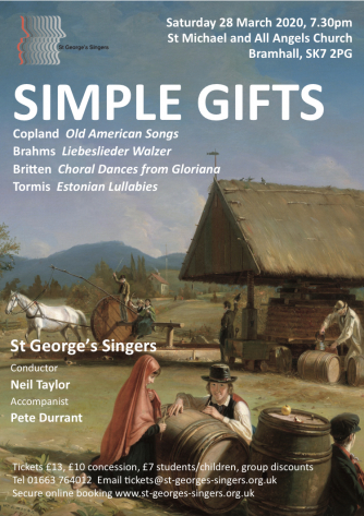 Simple Gifts poster Simple Gifts poster