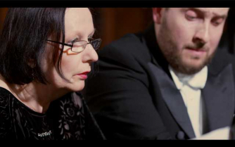 Ben Schoeman and Tessa Uys at the piano Ben Schoeman and Tessa Uys at the piano