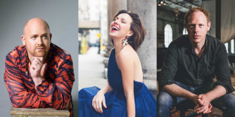 Triptych image of Nicky Spence (tenor), Mary Bevan (soprano) and Joseph Middleton (piano) Triptych image of Nicky Spence (tenor), Mary Bevan (soprano) and Joseph Middleton (piano)