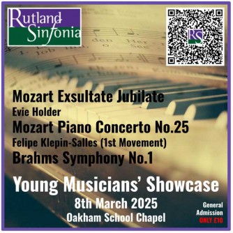 Rutland Sinfonia Concert poster