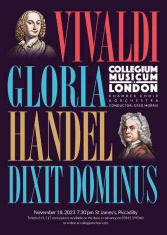 Vivaldi Gloria / Handel Dixit Dominus Vivaldi Gloria / Handel Dixit Dominus