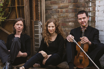Fidelio Trio. credit; Hugo Glendenning