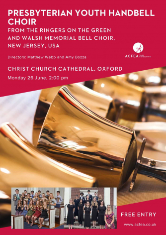 Presbyterian Youth Handbell Choir Presbyterian Youth Handbell Choir