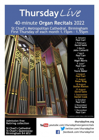David Saint - organ recital David Saint - organ recital