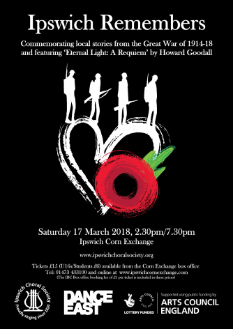 Ipswich Remembers poster