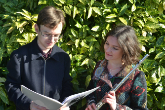 Dominic Degavino and Meera Maharaj