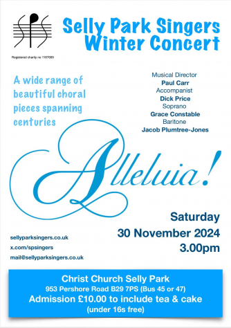 Selly Park Singers: Alleluia Selly Park Singers: Alleluia