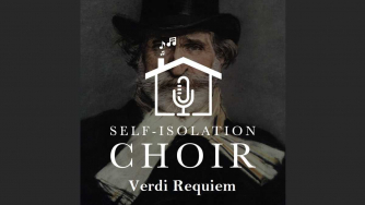 The Self-Isolation Choir Logo for Verdi Requiem concert The Self-Isolation Choir Logo for Verdi Requiem concert