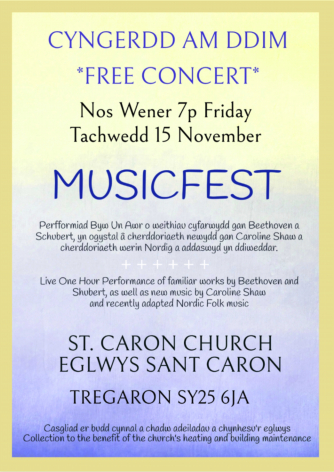 Musicfest Concert Poster
