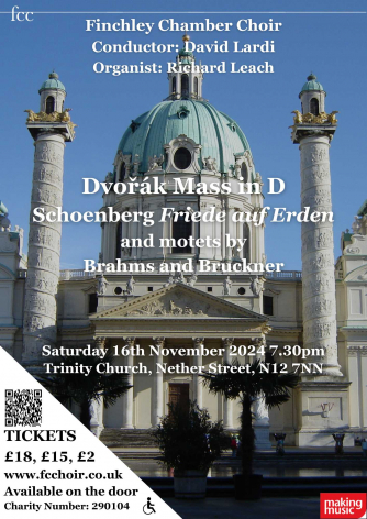 Finchley Chamber Choir Concert November 2024