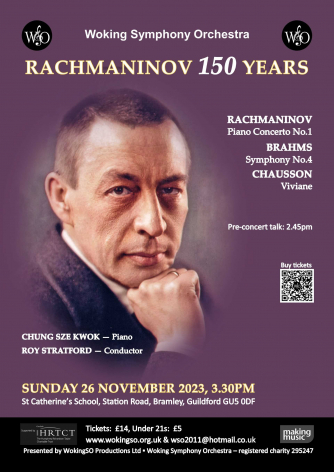 Autumn Concert - Brahms and Rachmaninov