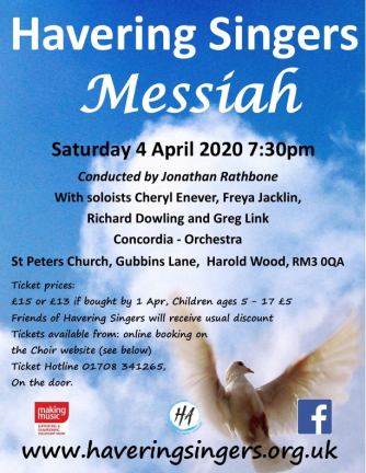 Spring concert flyer